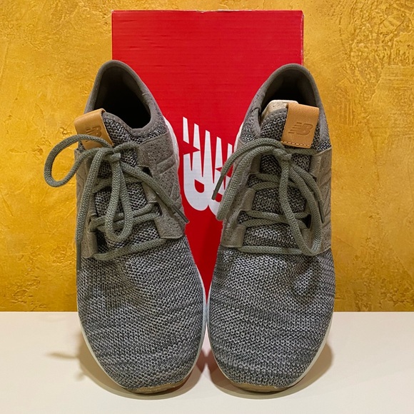 MEN’S NEW BALANCE FRESH FOAM CRUZ KNIT MCRUZKO2 SHOES, MILITARY OLIVE 9 2E WIDE - Picture 8 of 14